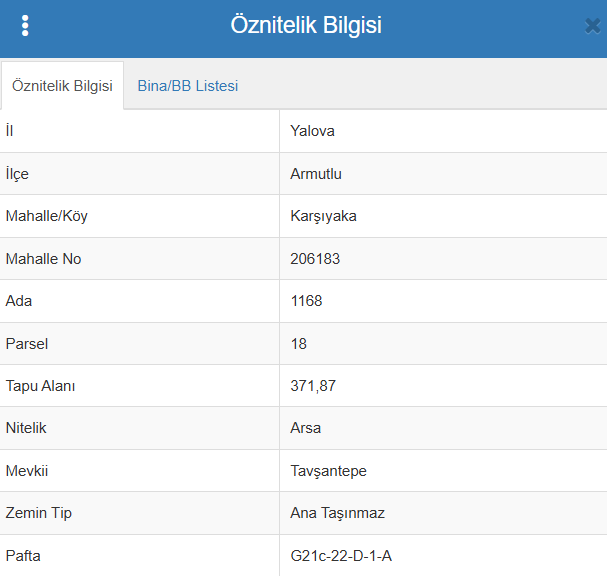 YALOVA ARMUTLU KARŞIYAKA'DA 371 M²  ARSA SATILIKTIR - YALOVA ARMUTLU fotoğraf 3
